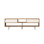 Hanah Home Glasgow Soporte de TV Roble y Blanco